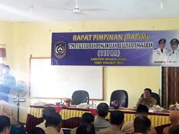 Target Serapan Anggaran Tidak Tercapai, Kepala OPD Akan Dievaluasi