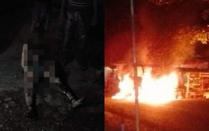 Tabung Oksigen Meledak, Kijang dan Supir Terbakar