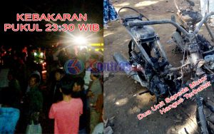 Air Besi Berduka, Kebakaran Tengah Malam Satu Orang Tewas