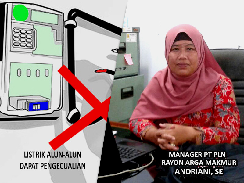 Nunggak Listrik Setahun, Alun-alun RMP Dapat Pengecualian PLN
