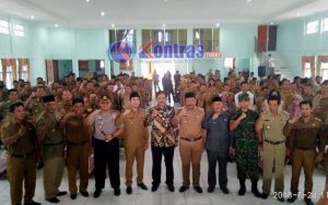 Arahan Kejagung, 215 Kades di BU Teken MoU Dengan Kejaksaan