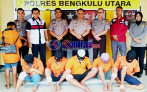 Polres BU Bekuk  2 Residivis dan 5 Pembobol Warung/Rumah