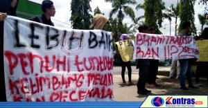 Bupati Mian Kembali Didemo, Tuntutan SERBU Kian Meluas