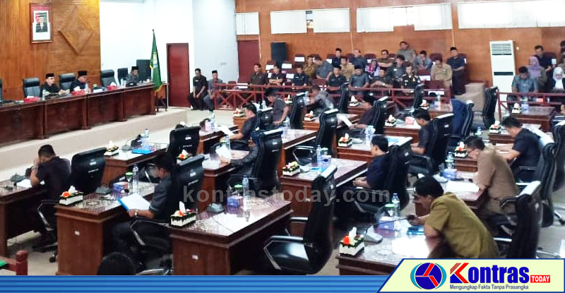 Berikut Ini 7 Raperda Kabupaten Kaur, Disampaikan Pada Paripurna