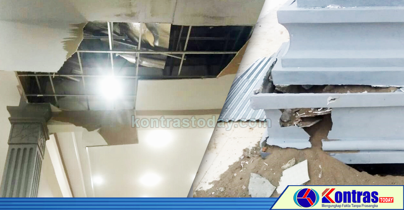 Belum Diresmikan, Rumdin Bupati Mukomuko Senilai 7 M Rusak Berat