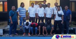 Merusak Kendaraan, Empat Pemuda Tanggung Berstatus Pelajar Diamankan Polisi