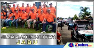 Ratusan Offroader Dari Berbagai Provinsi Jelajahi Alam Bengkulu Utara
