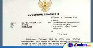 Gubernur Himbau, 22 Desember Ibu-ibu Dibebaskan Dari Tugas Kesehariannya