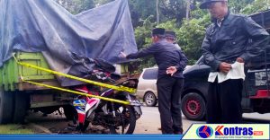 Seruduk Truk, Siswa SMA Lais Tewas Di Tempat