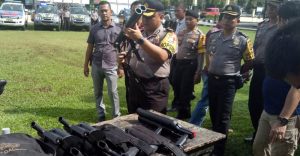 Kapolres BU Pastikan Kesiapan Sapras Operasi Mantap Brata