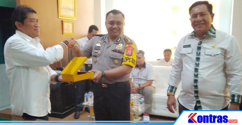 PUPR Pinjamkan Gedung Untuk Mapolsek Arga Makmur di Tanjung Raman