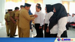 Bupati BU Serahkan SK Pengangkatan Kepada 140 CPNS Formasi Tahun 2018