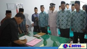 Kamis Lurah Gunung Alam Ancam Mundur, Jum’at Langsung Digantikan Lurah Baru