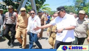 Pasca Bencana Banjir, Menteri BUMN Tinjau Langsung Kondisi Jembatan TAP