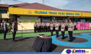 Pesan Kapolres BU Pada Sertijab Wakapolres Dan Kasat Reskrim