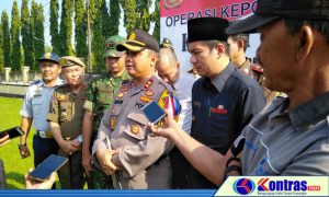Kapolres Ariefaldi Pimpin Apel Gelar Pasukan Operasi Ketupat Nala 2019