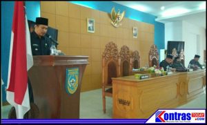 Merasa Tak Dijawab Eksekutif, Juru Bicara Fraksi Merah Putih DPRD BU Kecewa