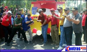 Dinas PUPR Bengkulu Utara Berpartisipasi Meriahkan Karnaval HUT RI Ke-74