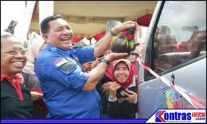 Untuk Meningkatkan Pelayanan, Bupati BU Berikan Kendaraan Mobile Dukcapil