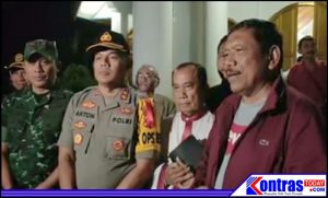 Malam Natal, Polres Bengkulu Utara dan Forkopimda Patroli Bersama Sterililasi Gereja