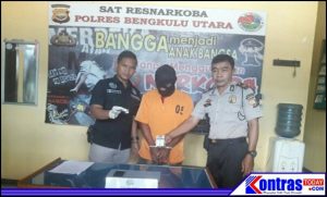 Transaksi Shabu, Warga Padang Jaya Diamankan Satresnarkoba Polres Bengkulu Utara