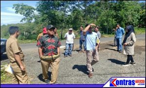 Wujudkan Program Bupati Mian, Dinas PUPR BU Mulai Pembangunan Jalan 2 Jalur