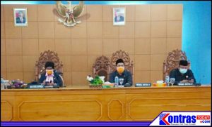 Wakil Bupati BU, Sampaikan Nota Pengantar LKPJ Kepala Daerah 2019 Pada Paripurna DPRD