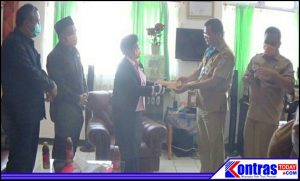 Guna Penanganan Covid-19, DPRD BU Beri Bantuan ke RSUD Arga Makmur