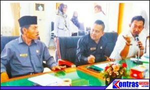 Rapat Kerja Komisi II DPRD BU Dengan PT. Pamor Ganda dan 3 Desa Penyangga