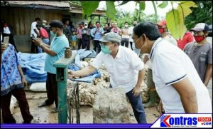 Usulan ke Menteri PUPR Terealisasi, Bupati Mian Launching Pembelian Karet Petani
