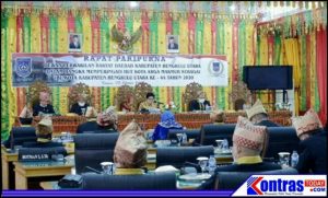 Peringati HUT Kota Arga Makmur Ke-44, DPRD BU Gelar Rapat Paripurna Istimewa