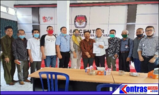 KPU Bengkulu Utara Terima Kunjungan Relawan Demokrasi Kolom Kosong