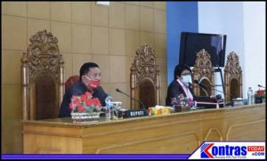 Penyampaian Pandangan Umum Fraksi Tentang Perubahan Perda Nomor 14 Tahun 2016