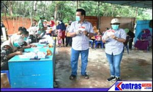 Menanti Kemenangan MARI, Sonti Coblos di TPS 2 Air Lelangi