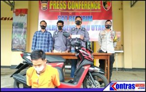 Polres Bengkulu Utara Kembali Jebloskan Residivis Ini Ke Jeruji Besi
