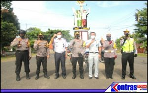 Himbau Keselamatan Berkendara, Polres BU Resmikan Sound Voice Traffic Light di Simpang 4 Kantor Pos