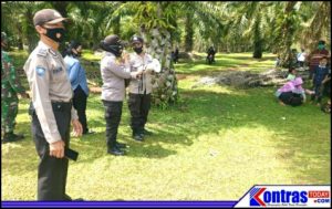 Antisipasi Penyebaran Covid-19, Personil Polres BU Lakukan Patroli Di Obyek Wisata Pantai Lais