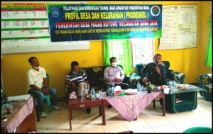 Pemdes Pagar Ruyung Kecamatan Arma Jaya Sukses Bagikan BLT Dan Laksanakan Bimtek PRODESKEL