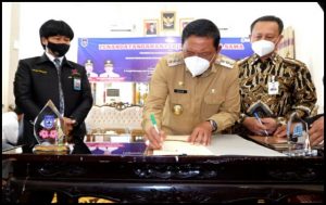 Mudahkan Pengelolaan Keuangan Daerah, Pemkab BU Gandeng BPKP Provinsi Bengkulu dan Bank Bengkulu