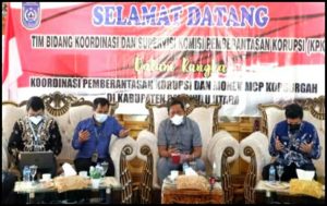 Pemkab Bengkulu Utara Rakor Pemberantasan Korupsi Dan Monev Bersama KPK RI