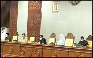 Hasil Kegiatan Reses Masa Sidang 1 Tahun 2021 Disampaikan Dalam Paripurna DPRD Provinsi Bengkulu