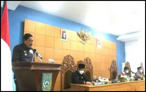 Raperda APBD Disetujui 7 Fraksi Menjadi Perda APBD Tahun Anggaran 2022