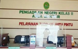 Pemerintah BU Melalui Dinas PUPR Renovasi Ruang PTSP Pengadilan Negeri