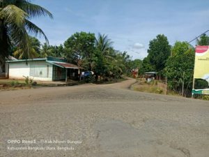 Peningkatan Jalan Dusun Kali Tanjung Karet Dilaksanakan Dinas PUPR BU