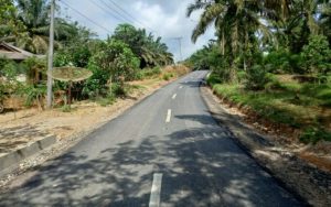 Proyek Jalan Air Sabai – Air Pandan Tuntas 100 Persen Dilaksanakan DPUPR BU