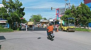 DPUPR BU Kebut Perbaikan Jalan Berlubang Dalam Kota Arga Makmur