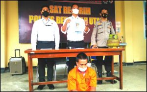 Satreskrim Polres BU Berhasil Ringkus Pelaku Pencurian di Desa Datar Ruyung