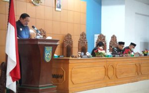 DPRD BU Gelar Rapat Paripurna Jawaban Eksekutif Terhadap Raperda Tentang Pertanggungjawaban APBD 2021