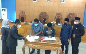 Raperda Pertanggungjawaban APBD 2021 Disetujui DPRD Bengkulu Utara