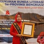 Hj. Eko Kurnianingsih Dikukuhkan Sebagai Bunda Literasi
